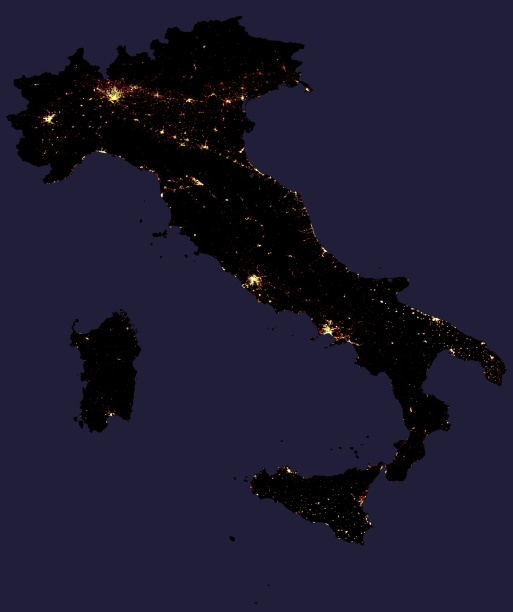 Night Lights Italy
